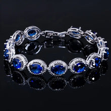 Viktorie – Pulsera de zafiro glamorosa.