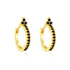 Sabina – Pendientes de oro con estilo moderno.