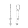Pavlína – Pendientes de oro delicados con un diseño moderno.