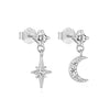 Pavlína – Pendientes de oro delicados con un diseño moderno.