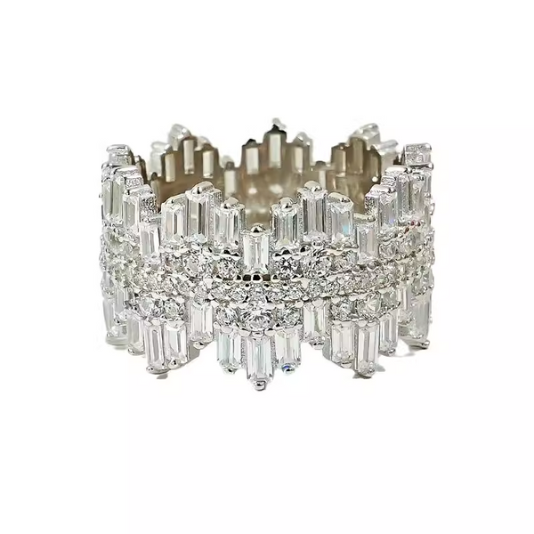 Selina – Anillo con circonita cuadrada