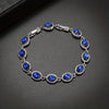 Viktorie – Pulsera de zafiro glamorosa.