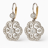 Magdaléna - Pendientes de mandala de cristal vintage