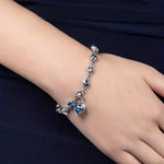 Kateřina – Sapphire bracelet in a delicate design.