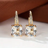 Sabrina - Pendientes circulares de piedra mística | Oro