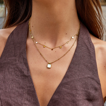 Elisa – Gold-plated filigree design necklace.