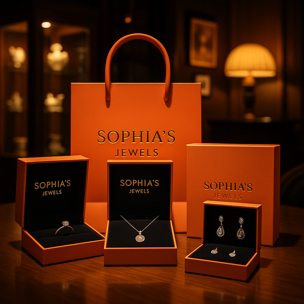 Beatrix – Colgante con rubí y corona de cristal.
