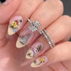 Jaily Conjunto de anillos de boda de 3 piezas