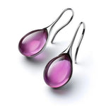Kristýna - Gold and Silver Crystal Drop Earrings