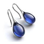 Kristýna - Gold and Silver Crystal Drop Earrings