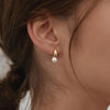 Valentina - Exclusivos pendientes de perlas doradas