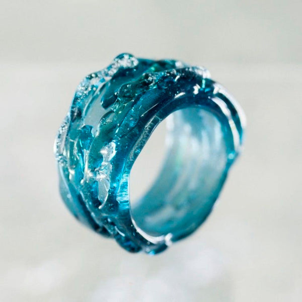 Anillo de Naturaleza Ondulada del Océano