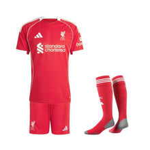 Kit de Niño - Liverpool Principal 25/26