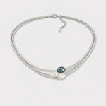 Collar de perlas naturales