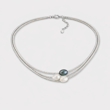 Collar de perlas naturales
