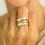 Maria - Ring with golden threads