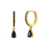 Sabina – Pendientes de oro con estilo moderno.