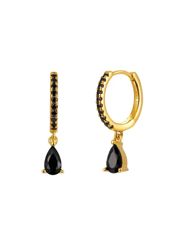 Sabina – Pendientes de oro con estilo moderno.