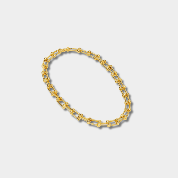 Alexandra - Exclusiva cadena de collar dorado