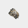 Laura - Anillo Vintage de Plata Oscura con Circonitas