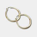 Liliane - Pendientes grandes dorados