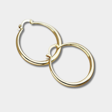 Liliane - Pendientes grandes dorados