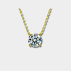 Rafaela - Collar de zirconia bañado en oro de 18K