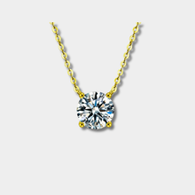 Rafaela - Collar de zirconia bañado en oro de 18K