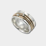 Marlene – Anillo con acentos dorados