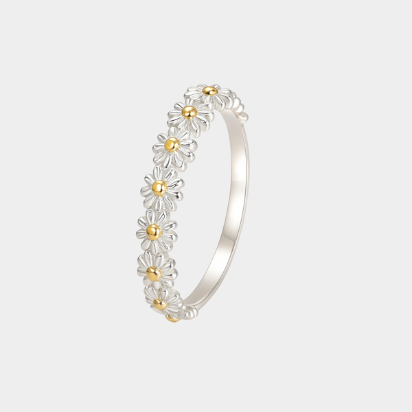 Anillo de flores de lujo