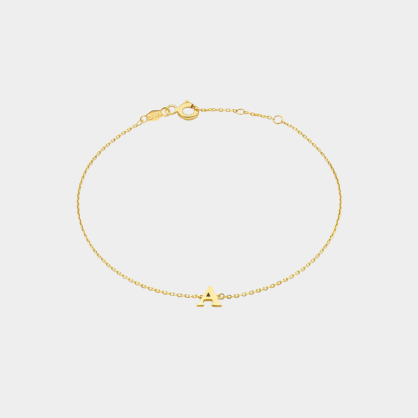 Vita Signa Initial Bracelet