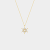 Amálie – Delicate round pendant necklace.