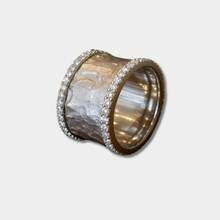 Viktorie - ANILLO VINTAGE DE PLATA CON CIRCONITAS