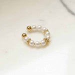 Tereza – Collar de oro con perla colgante.