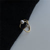 Greta – Gold ring with pearl.