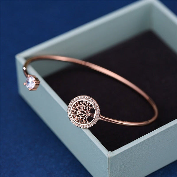 Sara - Pulsera ajustable del Árbol de la Vida
