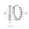 Conjunto de pendientes Dara