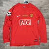 2007-08 - MAN UTD LONG SLEEVE HOME | RETRO
