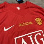 2007-08 - MAN UTD LONG SLEEVE HOME | RETRO
