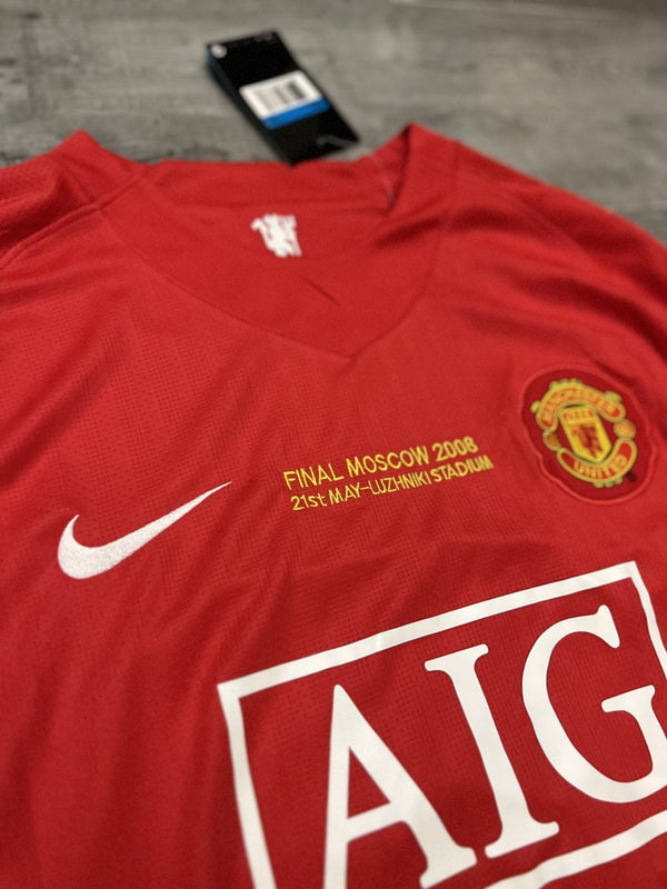 2007-08 - MAN UTD LONG SLEEVE HOME | RETRO