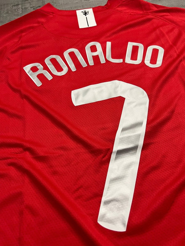 2007-08 - MAN UTD LONG SLEEVE HOME | RETRO