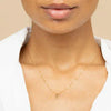 Collar con iniciales de amor