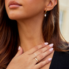 Beatrix – Anillo ajustable dorado