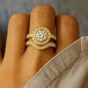 Lena - Paquete de Anillos de Oro Vintage