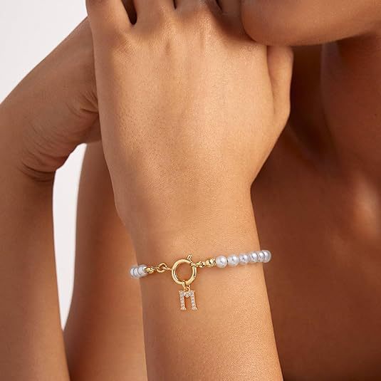 Pulseras de Letras Auden | Oro