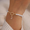 Pulseras de Letras Auden | Oro