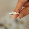 Anillo de flores de lujo