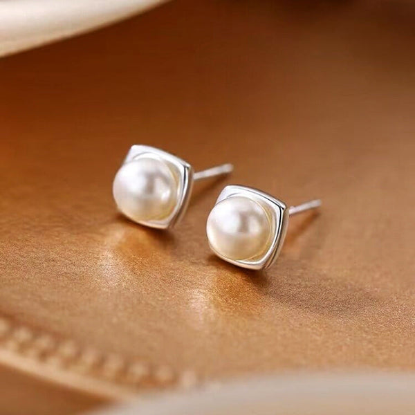 Anita - Pendientes de perlas de agua dulce