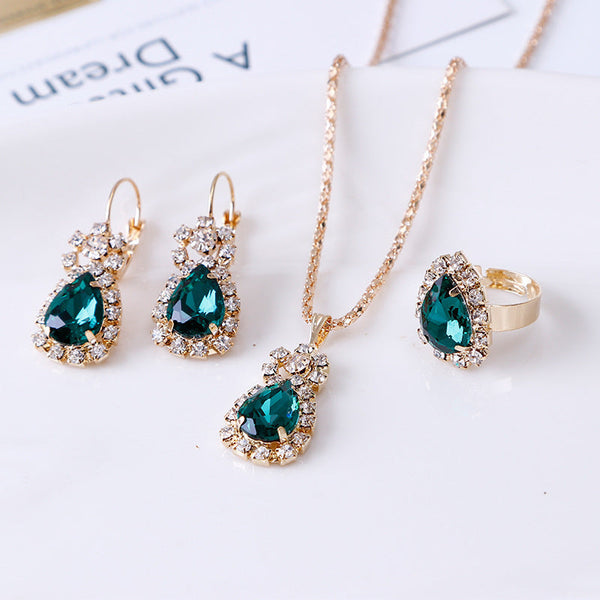Conjunto de Joyería Marceline Jadehart | Oro