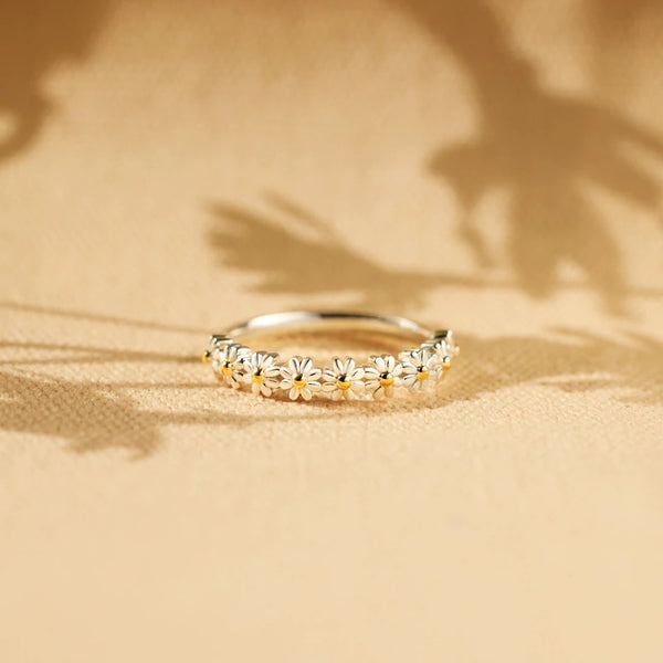 Anillo de flores de lujo